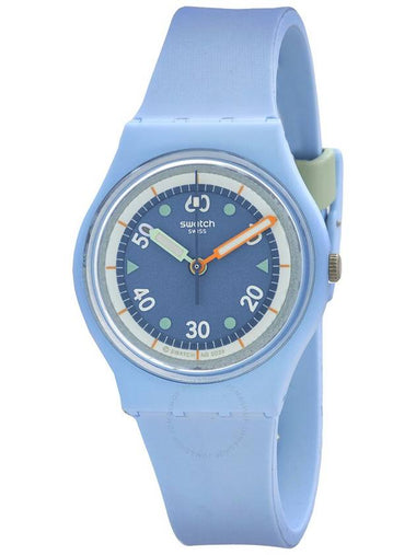 Swatch Frozen Waterfall Quartz Blue Dial Ladies Watch SO31L100 - SWATCH - BALAAN 1