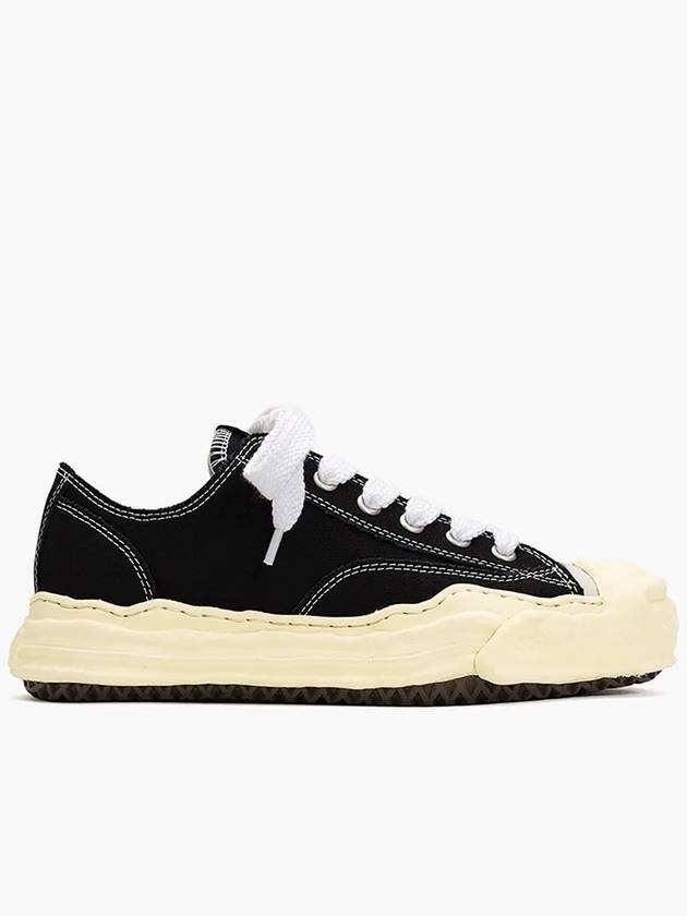 Yasuhiro Mihara Hank VL OG sole canvas sneakers black A09FW734 - MAISON MIHARA YASUHIRO - BALAAN 1