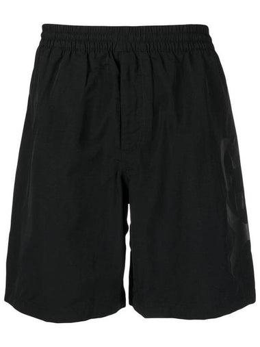 Logo Swim Shorts Black - Y-3 - BALAAN 1