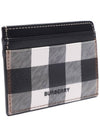 Check Print 2-tier Card Wallet Dark Burch Brown - BURBERRY - BALAAN 4