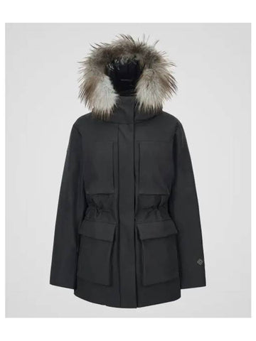 Points 5 Iorite W Black Women s Down Jacket - DUVETICA - BALAAN 1