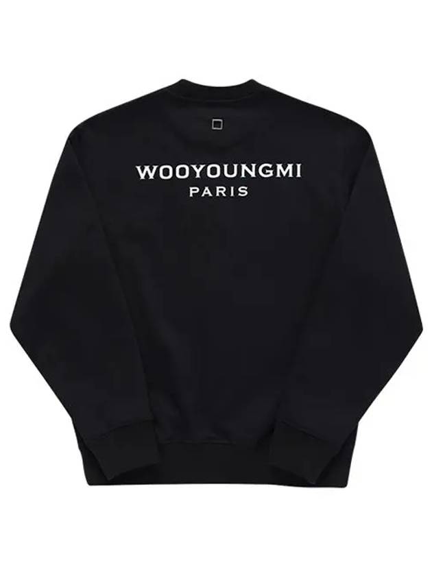 Back Logo Sweatshirt Black - WOOYOUNGMI - BALAAN 6