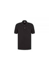 CD Icon Cotton Polo Shirt Black - DIOR - BALAAN 2