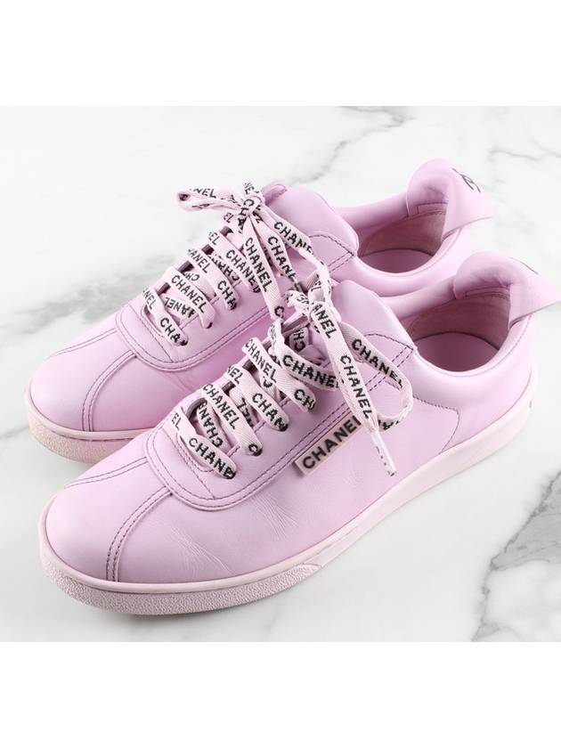 shoe lace pink - CHANEL - BALAAN 1