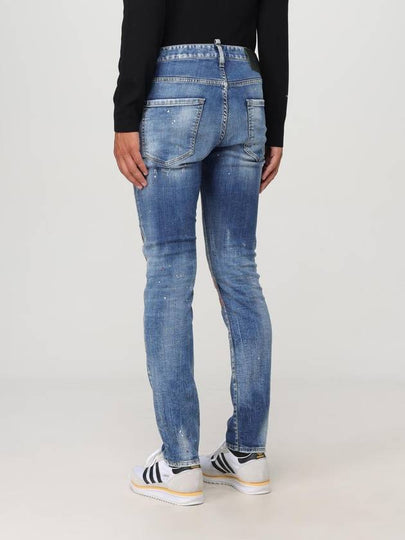 Jeans Dsquared2 in denim con toppe - DSQUARED2 - BALAAN 2