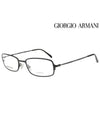 Eyewear Titanium Glasses Black - GIORGIO ARMANI - BALAAN.