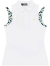 Genuine Women s Malaika Sleeveless Top White GWJT09179 0000 - J.LINDEBERG - BALAAN 2