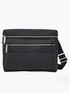 Gancini Pattern Leather Cross Bag Black - SALVATORE FERRAGAMO - BALAAN 2