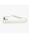 Tabi Canvas Low Top Sneakers White - MAISON MARGIELA - BALAAN 3