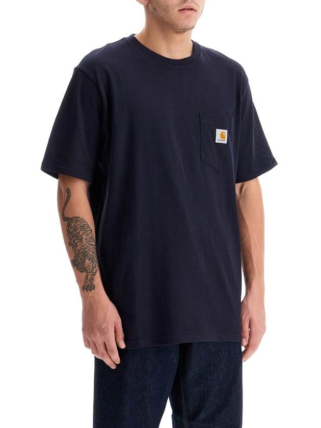 t-shirt with chest pocket - CARHARTT WIP - BALAAN 2