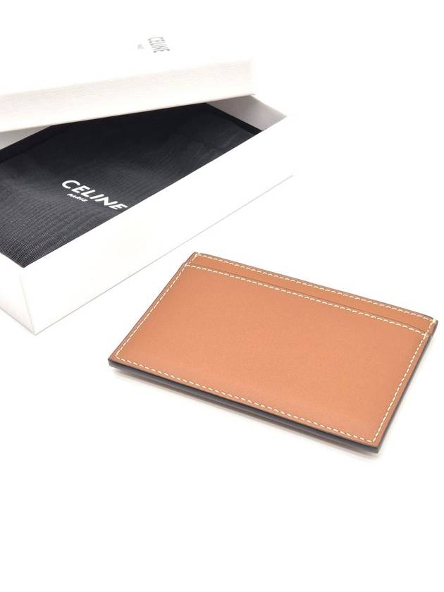 Coeur Triomphe Card Wallet Tan - CELINE - BALAAN 4