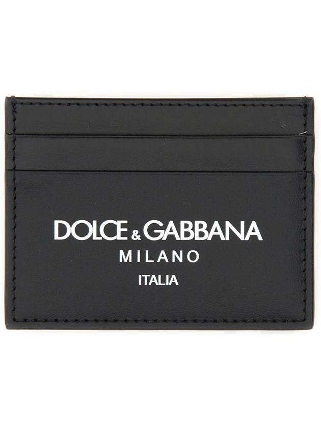 Logo Print Card Wallet - DOLCE&GABBANA - BALAAN 2