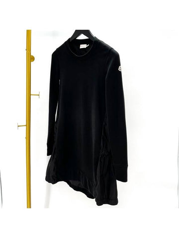 Back string women s dress black XS size - MONCLER - BALAAN 1