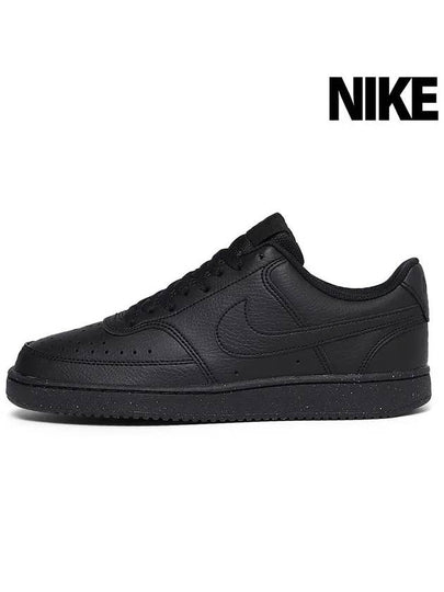 Court Vision Low Top Sneakers Black - NIKE - BALAAN 2