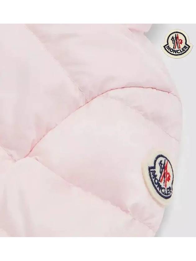 Baby Girls Lightweight Padded Jacket Pink JOELLE 1A00023 595FE 50B - MONCLER - BALAAN 5