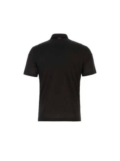 Ermenegildo Zegna straight hem wool polo shirt RE7345A5BCT724 K09 - ERMENEGILDO ZEGNA - BALAAN 2