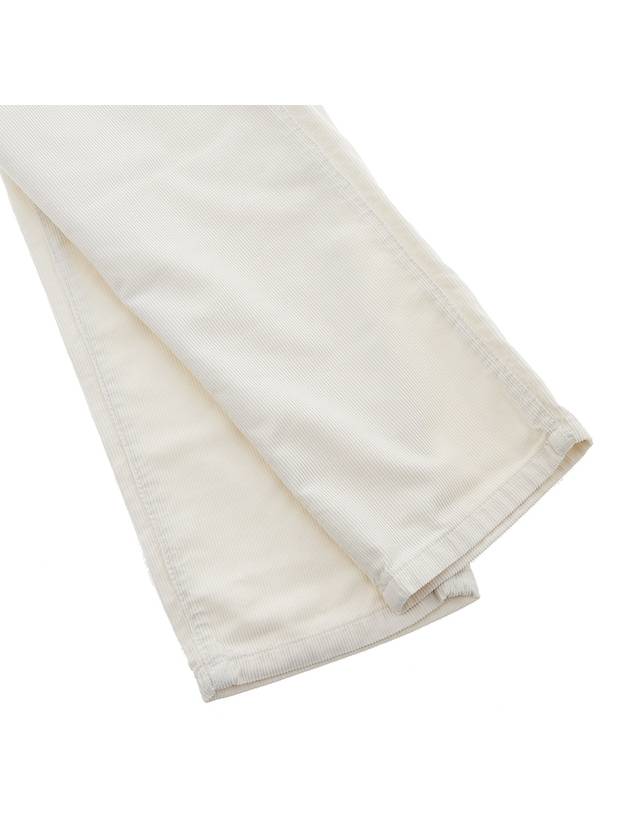 Men's Corduroy Straight Pants Off-White - BRUNELLO CUCINELLI - BALAAN 6