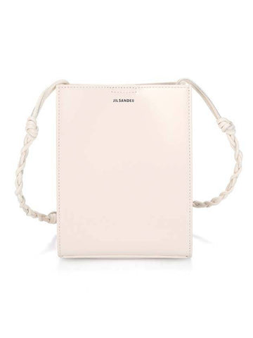 Tangle Medium Shoulder Bag White - JIL SANDER - BALAAN 1