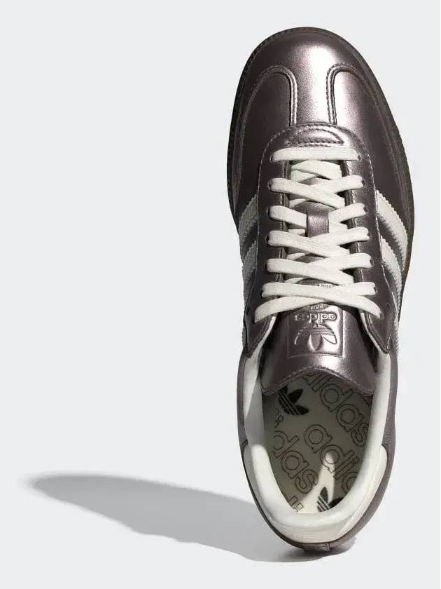 Samba OG Low Top Sneakers Metallic Purple White - ADIDAS - BALAAN 4