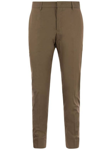 Stretch trousers in technical fabric - PT TORINO - BALAAN 1