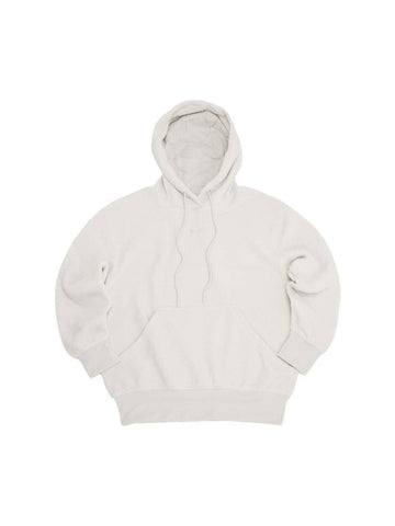 Plush Pullover Hoodie Lightbone - NIKE - BALAAN 1