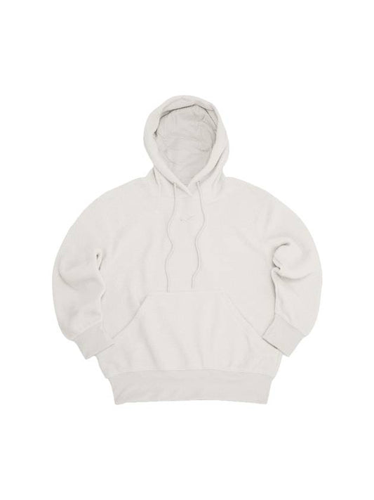 Plush Pullover Hooded Top Lightbone - NIKE - BALAAN 1