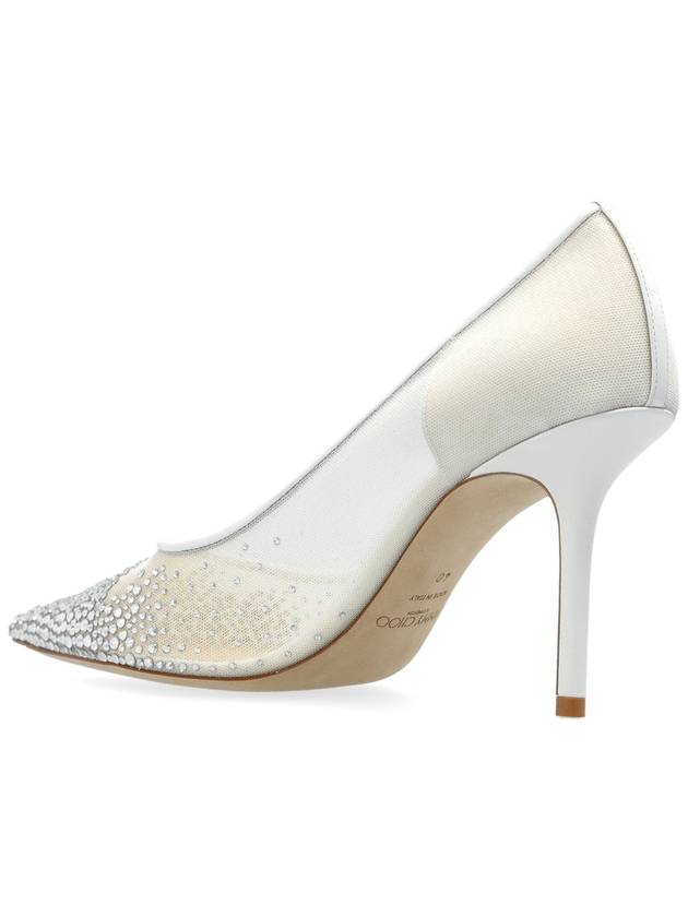 Jimmy Choo Heeled Shoes Love, Women's, White - JIMMY CHOO - BALAAN 5