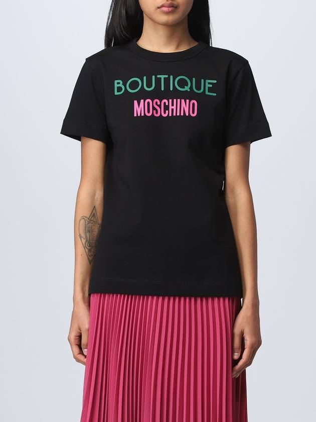 T-shirt Boutique Moschino in cotone - MOSCHINO - BALAAN 1