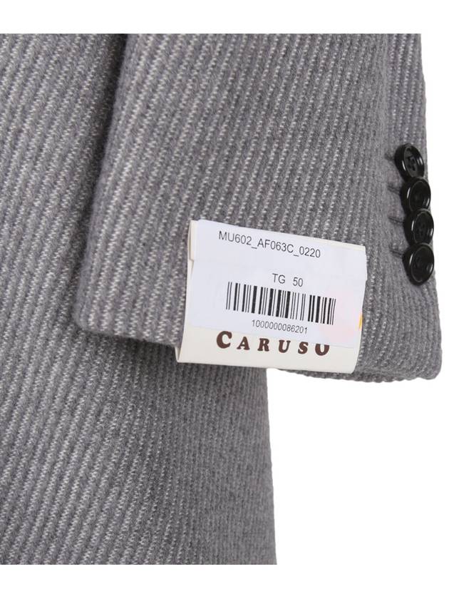 PE532L Herringbone Coat - CARUSO - BALAAN 8