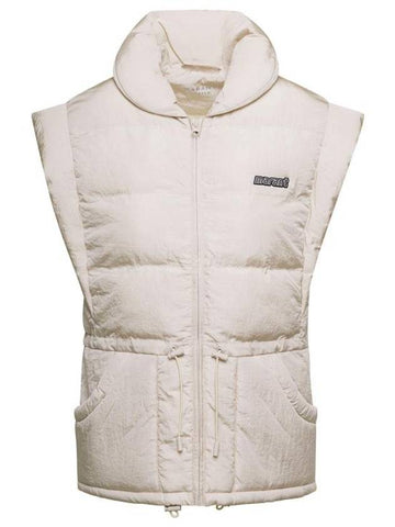 Women's Toby Padded Vest Ecru - ISABEL MARANT ETOILE - BALAAN 1