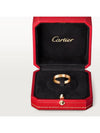 Love Wedding Band Ring Pink Gold - CARTIER - BALAAN 10