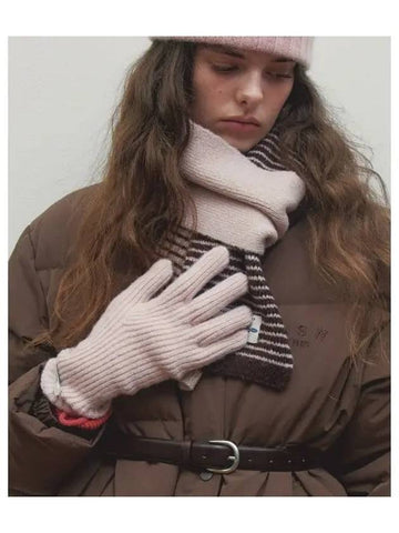 FINGER HOLE GLOVES PINK - BENSIMON - BALAAN 1