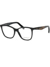 glasses frame SF2903 001 cat eye horn rim logo decoration - SALVATORE FERRAGAMO - BALAAN 7