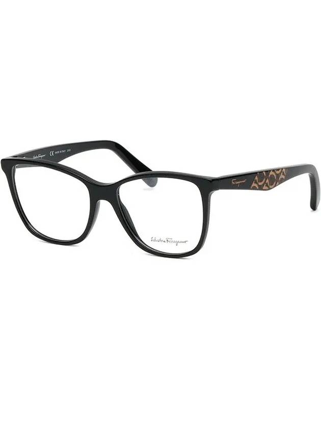 glasses frame SF2903 001 cat eye horn rim logo decoration - SALVATORE FERRAGAMO - BALAAN 7