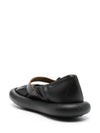 Aqua Leather Ballerinas Black - CAMPER - BALAAN 3