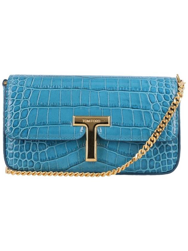 WALLIS MINI BAG CROCCO PRINT - TOM FORD - BALAAN 1