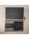 Intrecciato Weaving Half Wallet Black - BOTTEGA VENETA - BALAAN 5