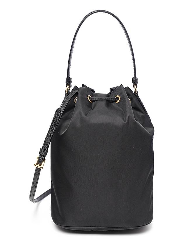 Duet Re-Nylon Bucket Bag Black - PRADA - BALAAN 4