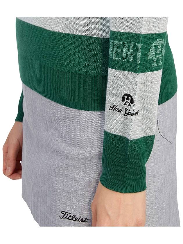 Golf Wear Knit HHW 2A AB52 GREEN - HORN GARMENT - BALAAN 10