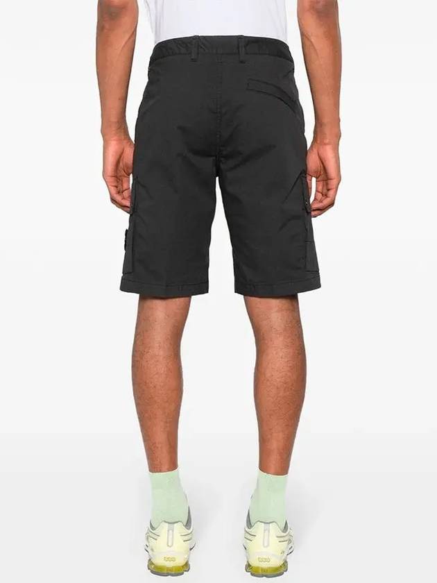 Wappen Cargo Bermuda Shorts Drak Grey - STONE ISLAND - BALAAN 5