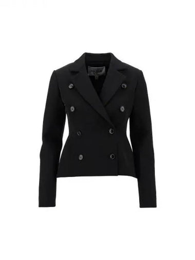 Double breasted wool blend jacket - ALAIA - BALAAN 1