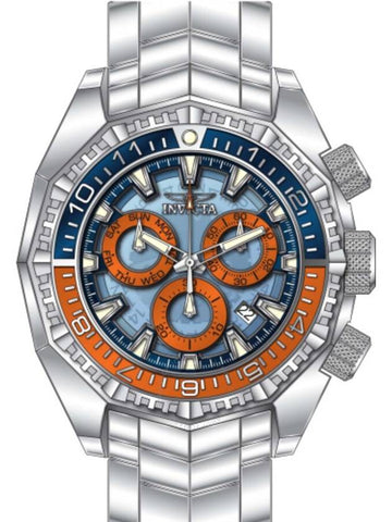 Invicta Akula Chronograph Quartz Blue Dial Men's Watch 44294 - INVICTA - BALAAN 1