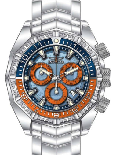 Invicta Akula Chronograph Quartz Blue Dial Men's Watch 44294 - INVICTA - BALAAN 1