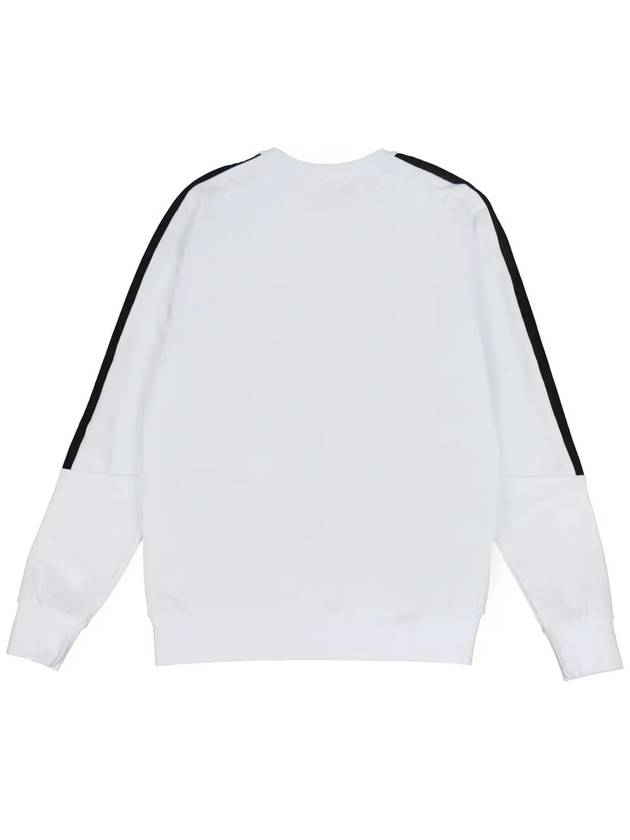 Shoulder color line white sweatshirt TEE189 - IKALOOOK - BALAAN 2