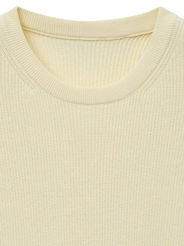 Lux Cotton Basic Half Knit Ivory - NOIRER - BALAAN 4