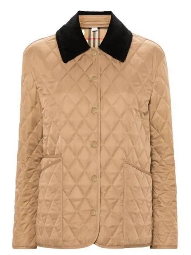 Quilted Jacket Brown - BURBERRY - BALAAN 2