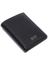 Men's T-Line Two-Tone Card Wallet Black - TOM FORD - BALAAN 6