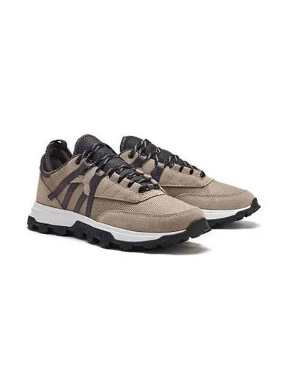 Men's Treeline Low Top Sneakers Beige - TIMBERLAND - BALAAN 2