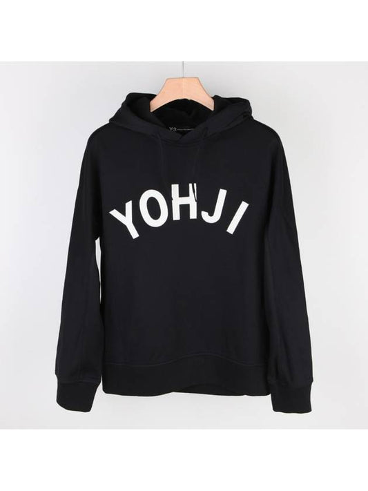 Men's Yoji Cotton Hoodie Black - Y-3 - BALAAN 2