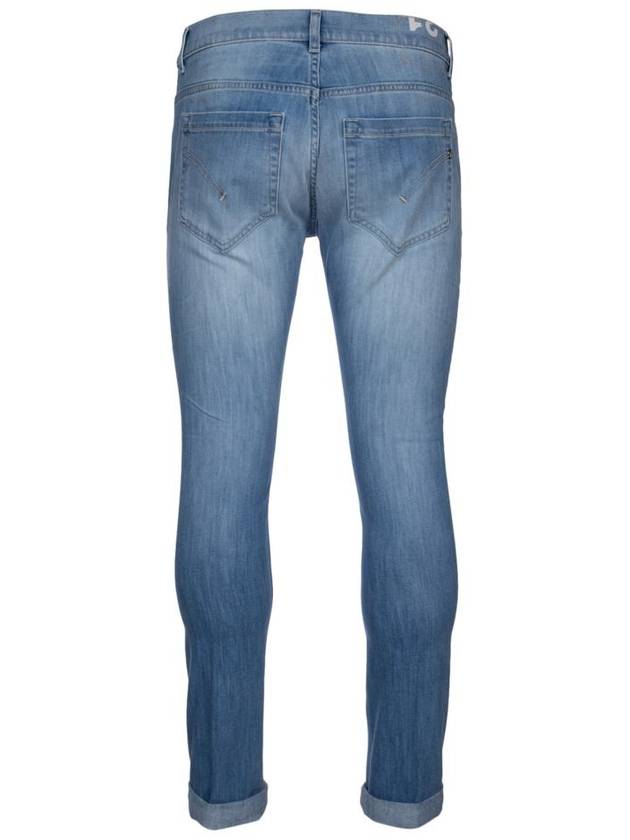 Denim Straight Pants UP232DS0107UGV3 800 Denim - DONDUP - BALAAN 3